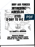 US Army Air Forces Continental Airfields ETO D Day To V E Day 1988