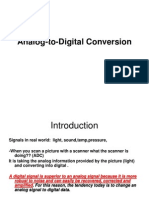 Analog-To-Digital Conversion Btech III