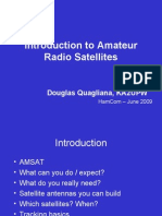 Introduction To Amateur Radio Satellites