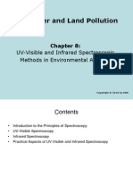 Air, Water and Land Pollution: UV-Visible and Infrared Spectroscopic Methods in Environmental Analysis