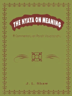 The Nyaya on Meaning:A Commentary on Pandit Visvabandhu