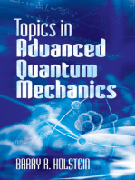 Topics in Advanced Quantum Mechanics