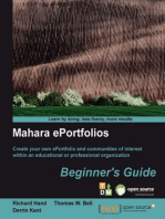 Mahara ePortfolios: Beginner’s Guide