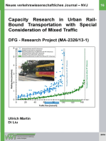 Neues verkehrswissenschaftliches Journal - Ausgabe 16: Capacity Research in Urban Rail-Bound Transportation with Special Consideration of Mixed Traffic