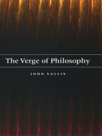 The Verge of Philosophy