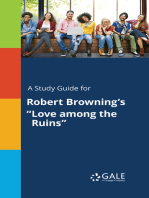 A Study Guide for Robert Browning's "Love among the Ruins"