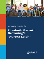 A Study Guide for Elizabeth Barrett Browning's "Aurora Leigh"