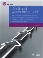 Audit and Accounting Guide - Depository and Lending Institutions: Banks and Savings Institutions, Credit Unions, Finance Companies, and Mortgage Companies