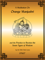 A Meditation on Orange Manjushri eBook