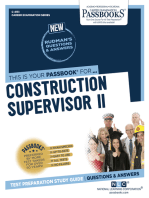 Construction Supervisor II: Passbooks Study Guide