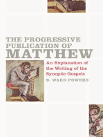 The Progressive Publication of Matthew