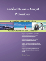 Certified Business Analyst Professional A Complete Guide - 2020 Edition