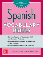 Spanish Vocabulary Drills