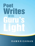 Poet Writes With Guru’s Light