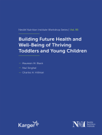 Building Future Health and Well-Being of Thriving Toddlers and Young Children: 95th Nestlé Nutrition Institute Workshop, September 2020