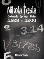 Nikola Tesla: Colorado Springs Notes, 1899-1900