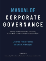 Manual of Corporate Governance: Theory and Practice for Scholars, Executive and Non-Executive Directors
