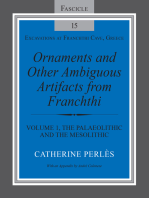 Ornaments and Other Ambiguous Artifacts from Franchthi: Volume 1, The Palaeolithic and the Mesolithic