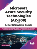 Microsoft Azure Security Technologies (AZ-500) - A Certification Guide: Get qualified to secure Azure AD, Network, Compute, Storage and Data services through Security Center, Sentinel and other Azure security best practices