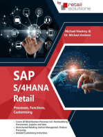 SAP S/4HANA Retail: Processes, Functions, Customising