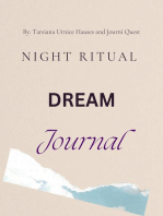 Night Ritual Dream Journal: Journals, #2