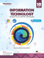 Touchpad Information Technology Class 10: Skill Education Based on Windows & OpenOffice Code (402)