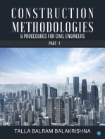 Construction Methodologies & Procedures for Civil Engineers - Part -1