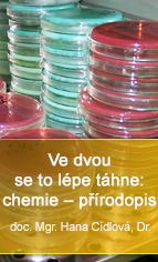 Ve dvou se to lépe táhne: chemie – přírodopis – doc. Mgr. Hana Cídlová, Dr.