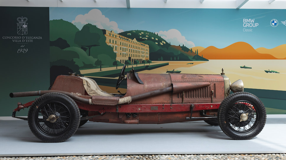 Участник конкурса в классе А: Alfa Romeo RL Sport 1st series, год выпуска — 1922