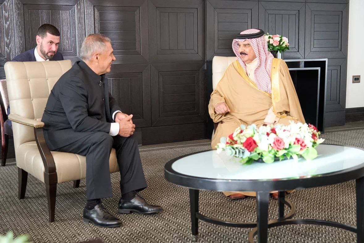 Рустам Минниханов встретился с королем Бахрейна