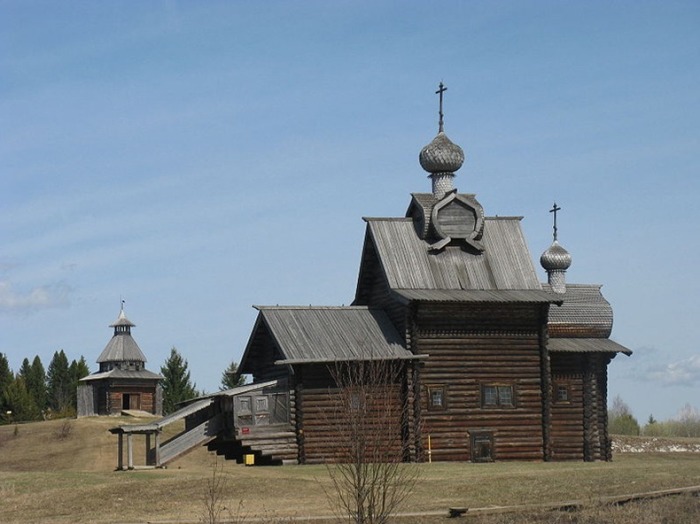 Церковь Преображения Господня в Пермском крае.