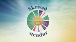 Skrivað stendur, sendingasíða logo