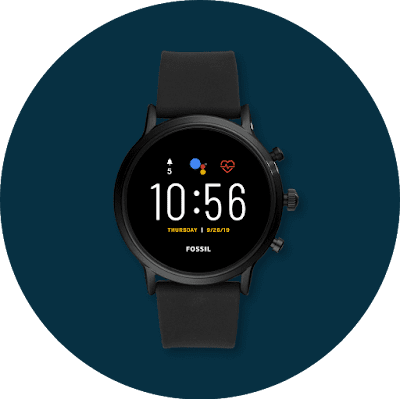 Jam tangan Android yang menjalankan Wear OS by Google