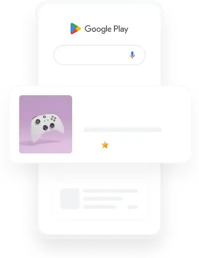Google Play पर गेम वाले विज्ञापन का उदाहरण