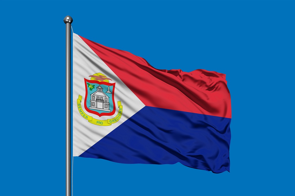 National Flag of Sint Maarten (Photo credit: iStock) 