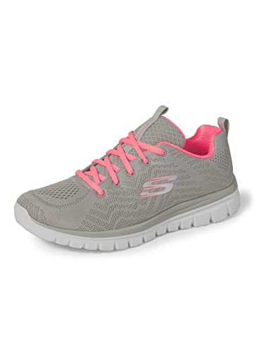 Skechers Graceful Get Connected, Sneaker Donna, Grigio (Gray...