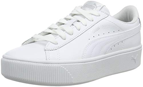 PUMA Vikky Stacked L, Scarpe Donna, Bianco, 39 EU