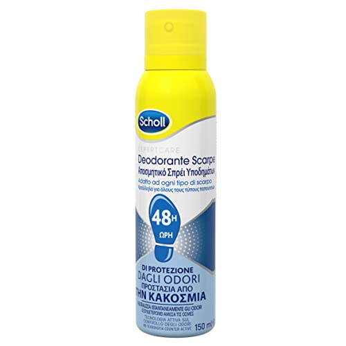 Scholl ExpertCare, Deodorante Spray per Scarpe con Tecnologi...