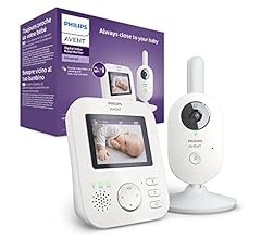 Philips Avent Babyphone mit Kamera, Tag- und Nachtsicht, hohe Reichweite, Eco-Mode, FHSS-Technologie, 2,7 Zoll Farbbildschi…