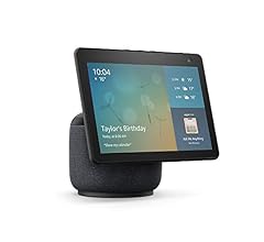 Amazon Echo Show 10 (3rd Gen) | HD smart display with motion and Alexa | Charcoal