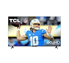 TCL 55-Inch Class S4 4K LED Smart TV with Fire TV (55S450F-CA, 2023 Model), Dolby Vision HDR, Dolby Atmos, Alexa Built-in, …