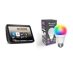 Echo Show 8 (2nd Gen) + Lloyd's Smart Bulb | Charcoal