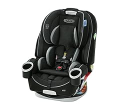 Graco All In One Car Seat, 4Ever 4-in-1 Car Seat, Convertible from Infant to Toddler (1.8-18 kg), Washable Seat Cover, Raeg…