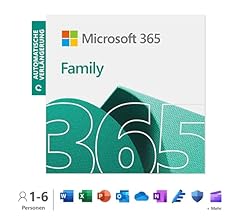Microsoft 365 Family | 12 Monate mit automatischer Verlängerung, bis zu 6 Nutzer | Word, Excel, PowerPoint | 1TB OneDrive C…