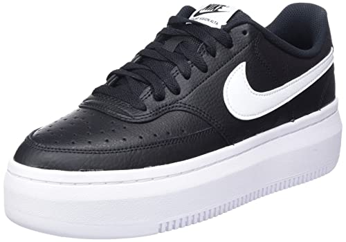 Nike Court Vision Alta Leather, Scarpe da Basket Donna, Nero...