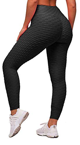 Memoryee Leggins Donna Sportivi Anticellulite Pantaloni Push up Booty ...