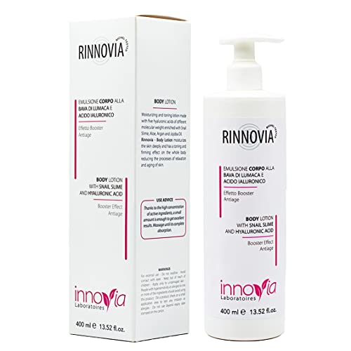 Crema Corpo Bava di Lumaca e Acido Ialuronico 400 ml - Crema Rassodant...