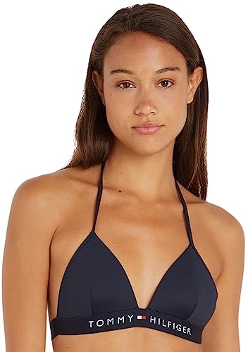 Tommy Hilfiger Top Bikini a Triangolo Donna Imbottito, ...