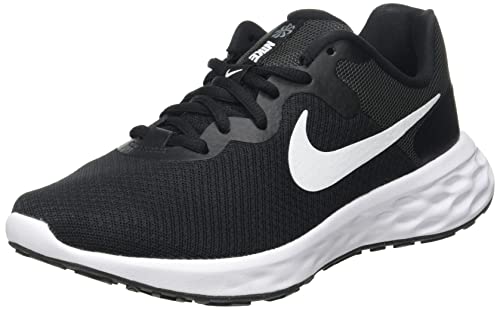 Nike Revolution 6, Scarpe de Gimnastica Donna, Nero (Black W...