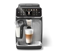 Philips Series 4400 Machine à Espresso LatteGo Automatique, Technologie SilentBrew, Quick Start. Café Aromatique de Grains …